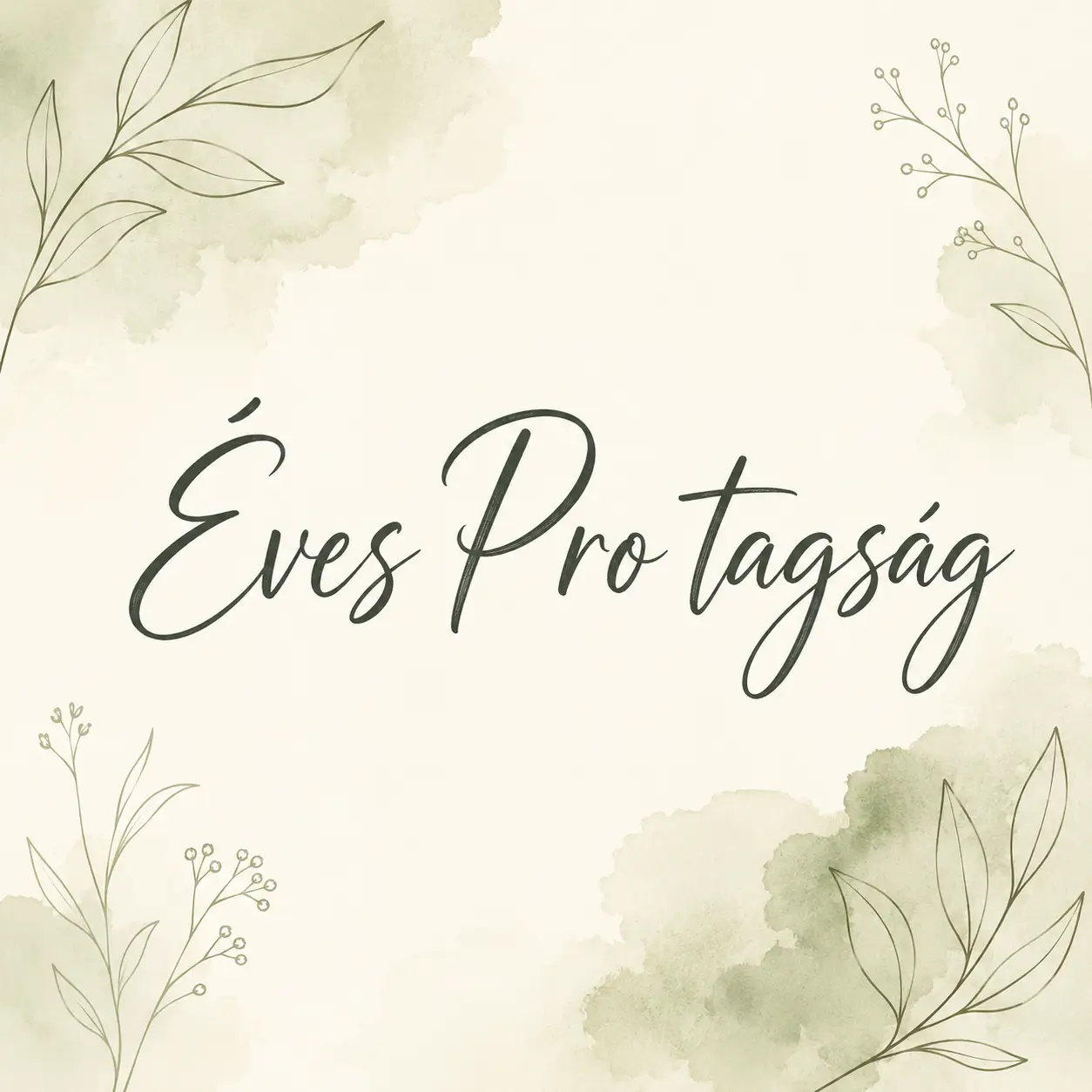Éves Pro tagság