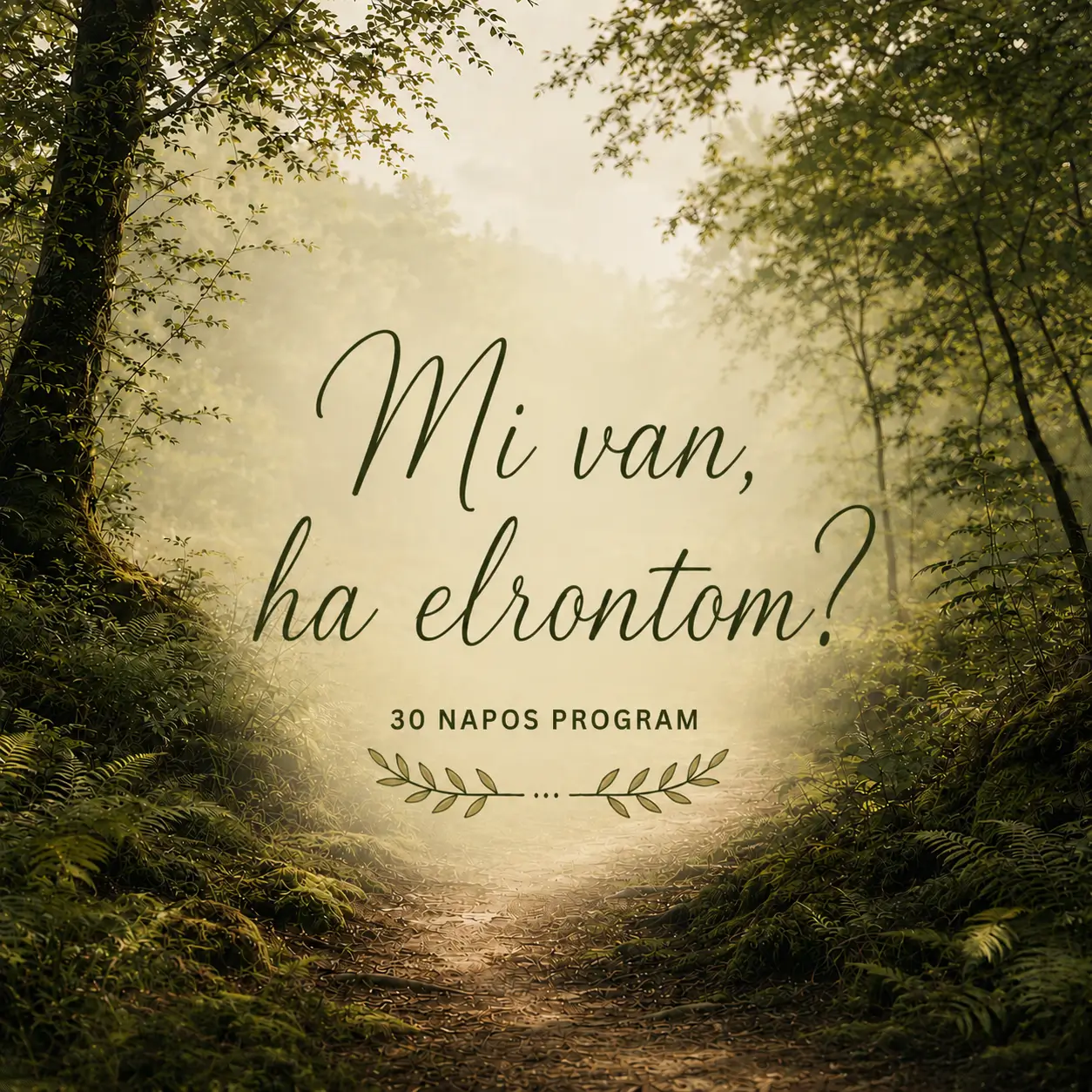 Mi van, ha elrontom? | 30 napos program