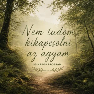 Nem tudom kikapcsolni az agyam | 30 napos program